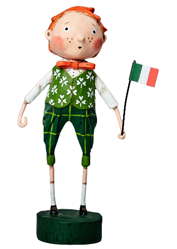 Tristan Go Braugh© Lori Mitchell St. Patrick's Day Figurine-0